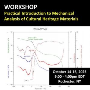 Workshop: Practical Introduction to Mechanical Analysis of Cultural Heritage Materials